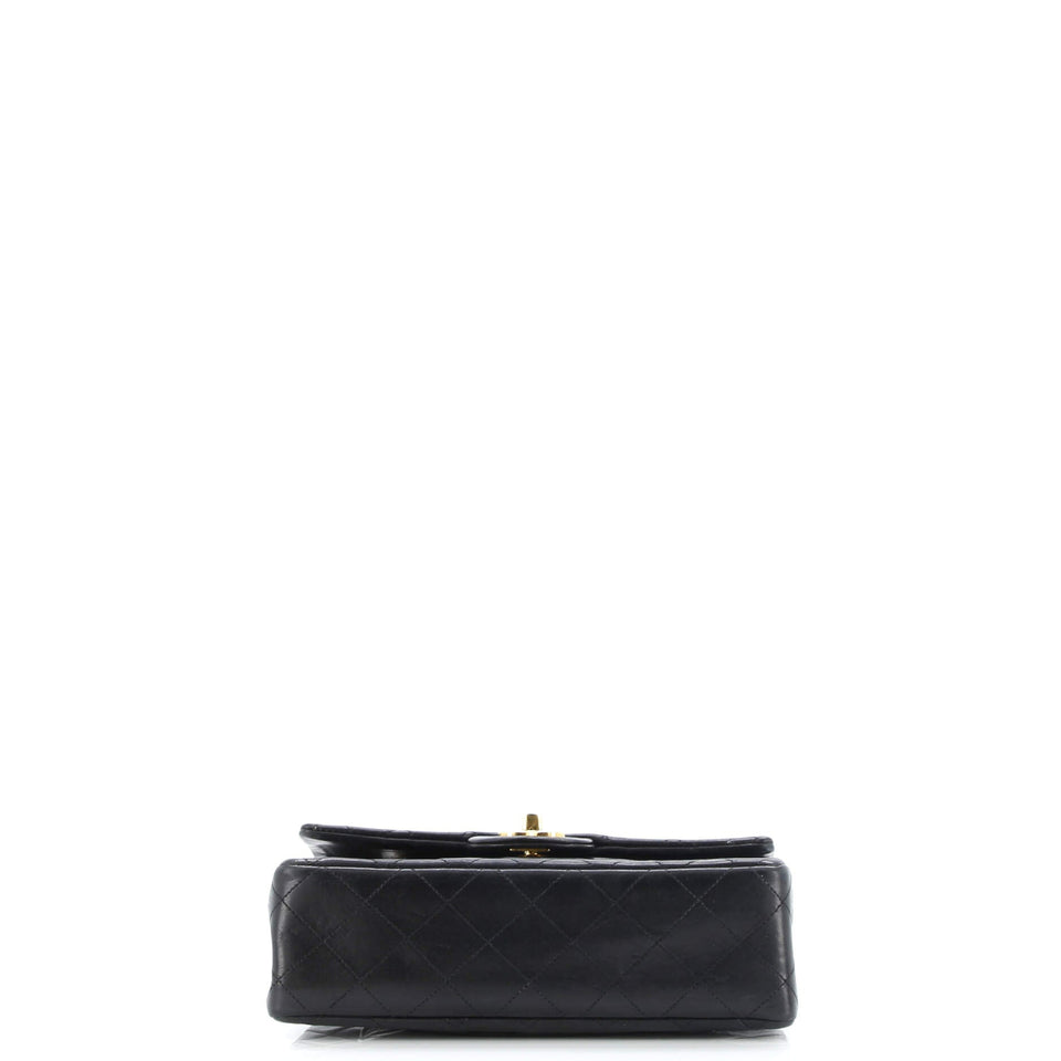 Vintage Classic Double Flap Bag Quilted Lambskin Small