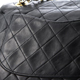 Vintage Classic Double Flap Bag Quilted Lambskin Small