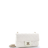 Pearl Crush Flap Bag Quilted Lambskin Mini