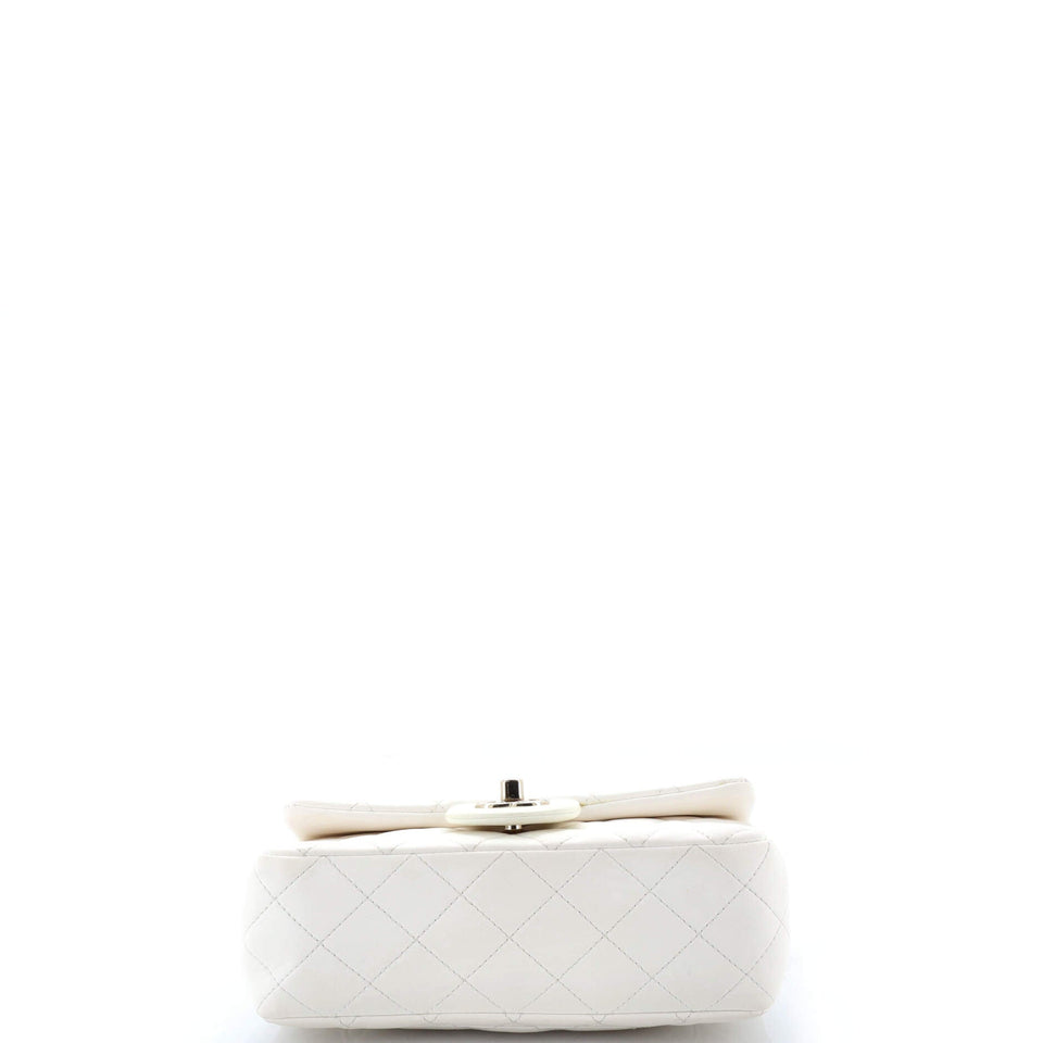Pearl Crush Flap Bag Quilted Lambskin Mini