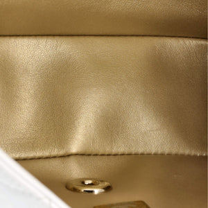 Pearl Crush Flap Bag Quilted Lambskin Mini