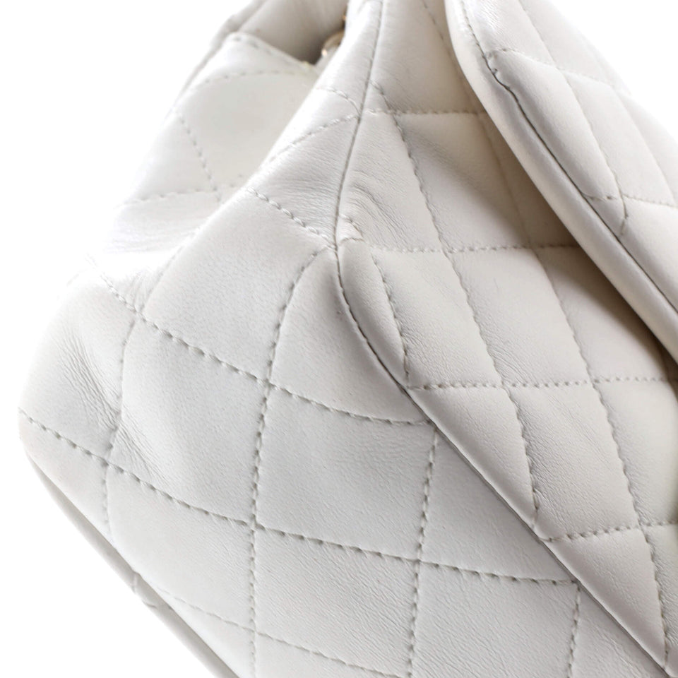 Pearl Crush Flap Bag Quilted Lambskin Mini