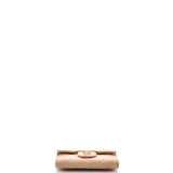 Classic Flap Card Case Quilted Caviar