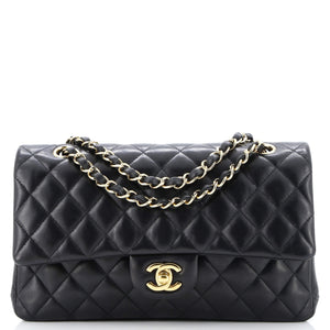Classic Double Flap Bag Quilted Lambskin Medium