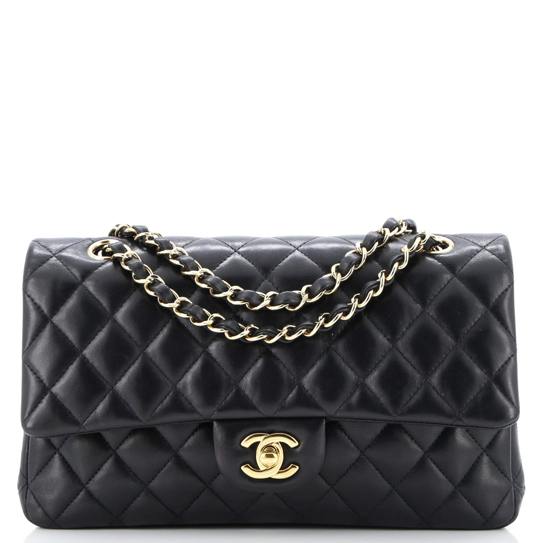 Classic Double Flap Bag Quilted Lambskin Medium