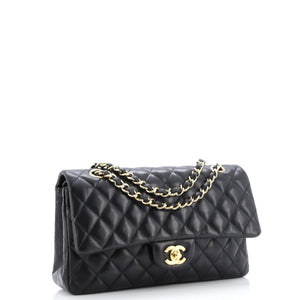 Classic Double Flap Bag Quilted Lambskin Medium