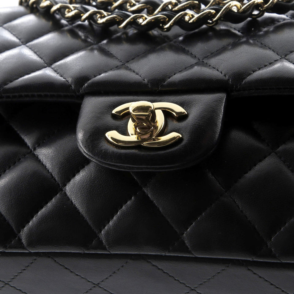 Classic Double Flap Bag Quilted Lambskin Medium