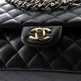 Classic Double Flap Bag Quilted Lambskin Medium