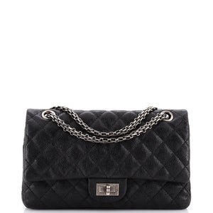 Reissue 2.55 Flap Bag Quilted Caviar 225