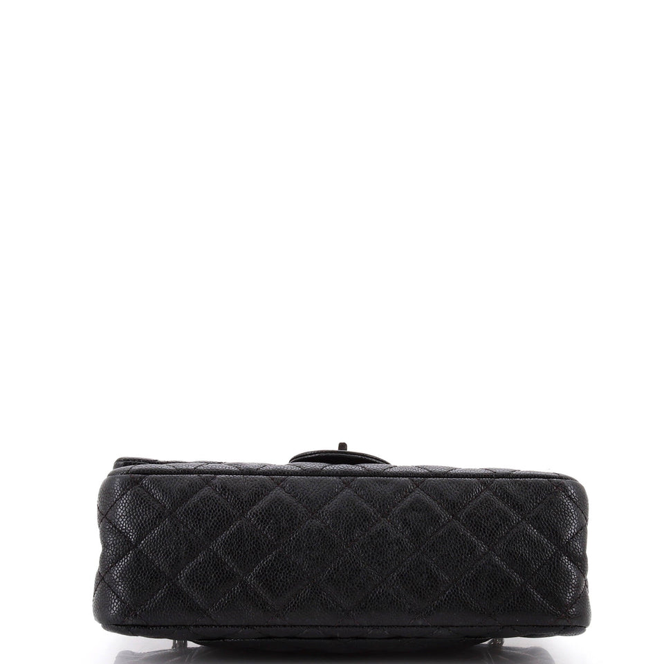 Reissue 2.55 Flap Bag Quilted Caviar 225