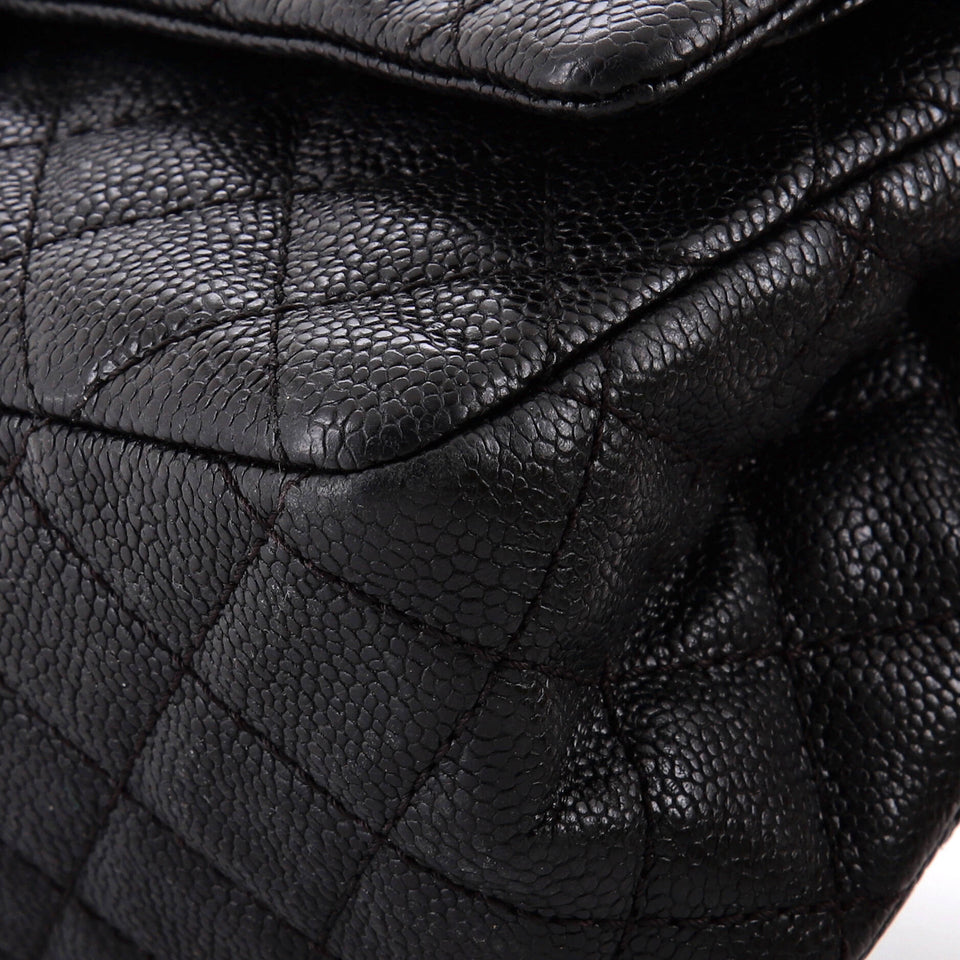 Reissue 2.55 Flap Bag Quilted Caviar 225