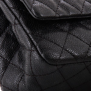 Reissue 2.55 Flap Bag Quilted Caviar 225