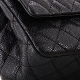 Reissue 2.55 Flap Bag Quilted Caviar 225