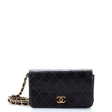 Vintage Full Flap Bag Quilted Lambskin Mini