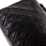 Vintage Square Classic Flap Bag Quilted Lambskin Small