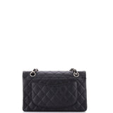 Vintage Classic Double Flap Bag Quilted Caviar Small