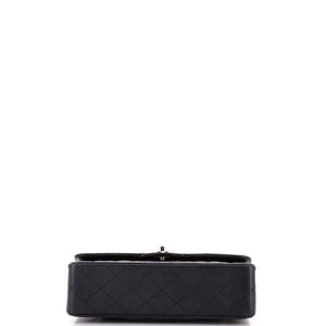 Vintage Classic Double Flap Bag Quilted Caviar Small