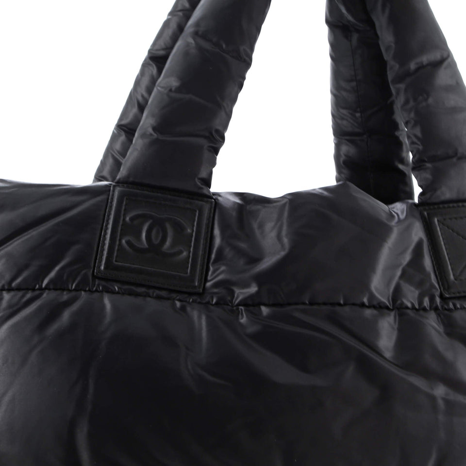 Coco Cocoon Reversible Tote Quilted Nylon Medium