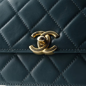 Perfect Fit Flap Bag Quilted Calfskin Mini