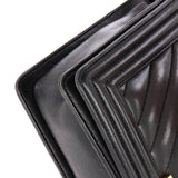 Boy Flap Bag Chevron Lambskin New Medium