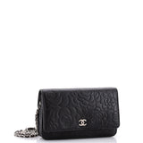 Wallet on Chain Camellia Lambskin