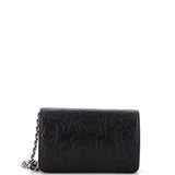 Wallet on Chain Camellia Lambskin