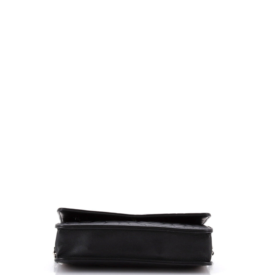 Wallet on Chain Camellia Lambskin