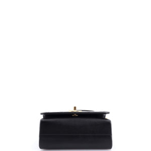 Pearl Boy Chain Flap Bag Quilted Calfskin Mini
