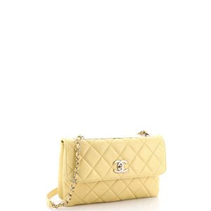 Trendy CC Flap Bag Quilted Lambskin Medium