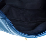 19 Flap Bag Quilted Leather Large
