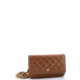 Wallet on Chain Quilted Lambskin