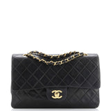 Vintage Classic Double Flap Bag Quilted Lambskin Medium