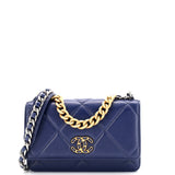 19 Wallet on Chain Quilted Goatskin