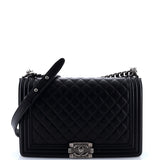 Boy Flap Bag Quilted Lambskin New Medium