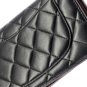 L-Yen Wallet Quilted Lambskin Long