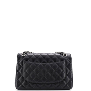 Classic Double Flap Bag Quilted Caviar Jumbo