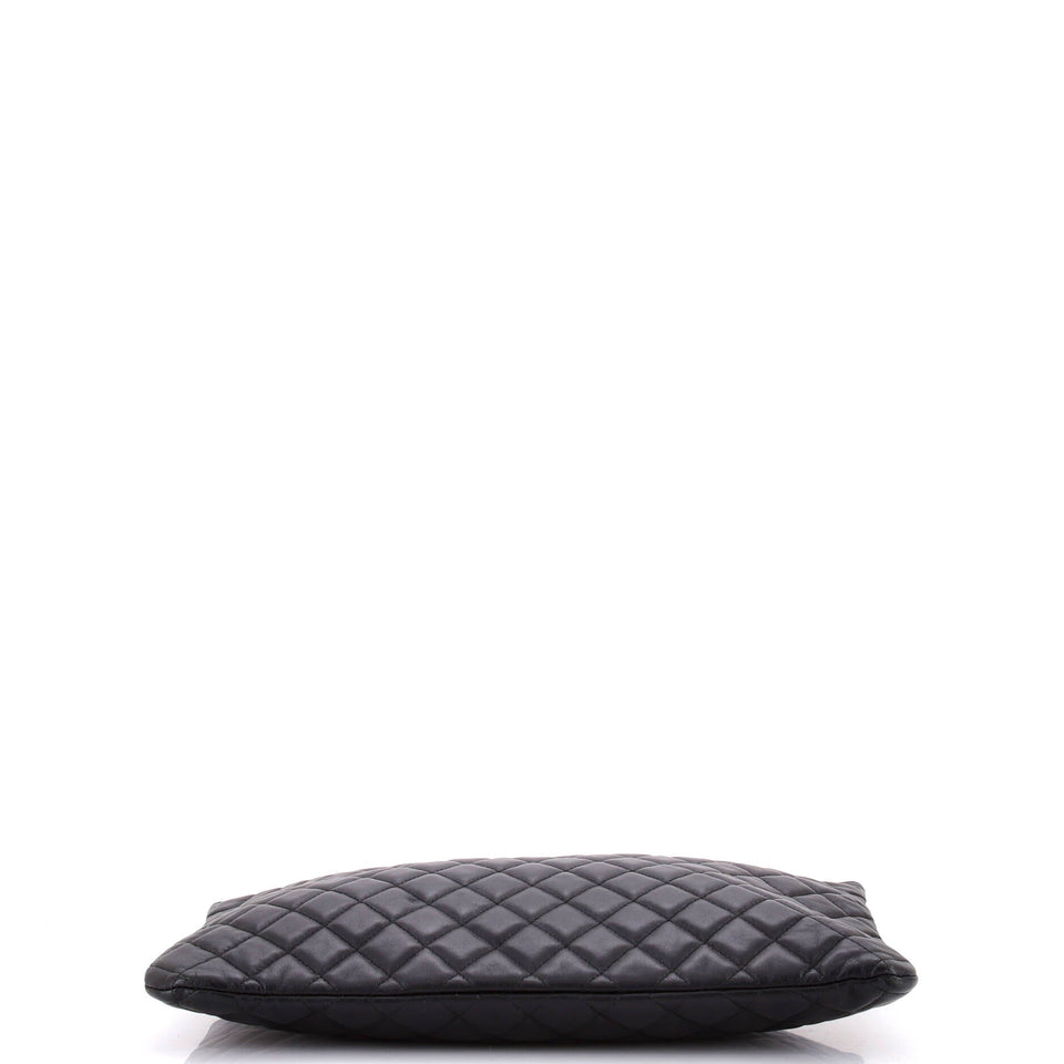 Boy O Case Clutch Quilted Lambskin Large