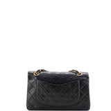Vintage Classic Double Flap Bag Quilted Lambskin Small