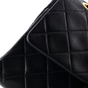 Vintage Classic Double Flap Bag Quilted Lambskin Small