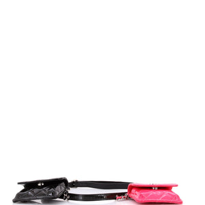 CC Belt In Love Waist Bag Quilted Patent Mini