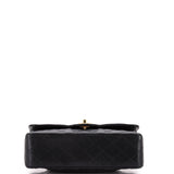Classic Double Flap Bag Quilted Caviar Small