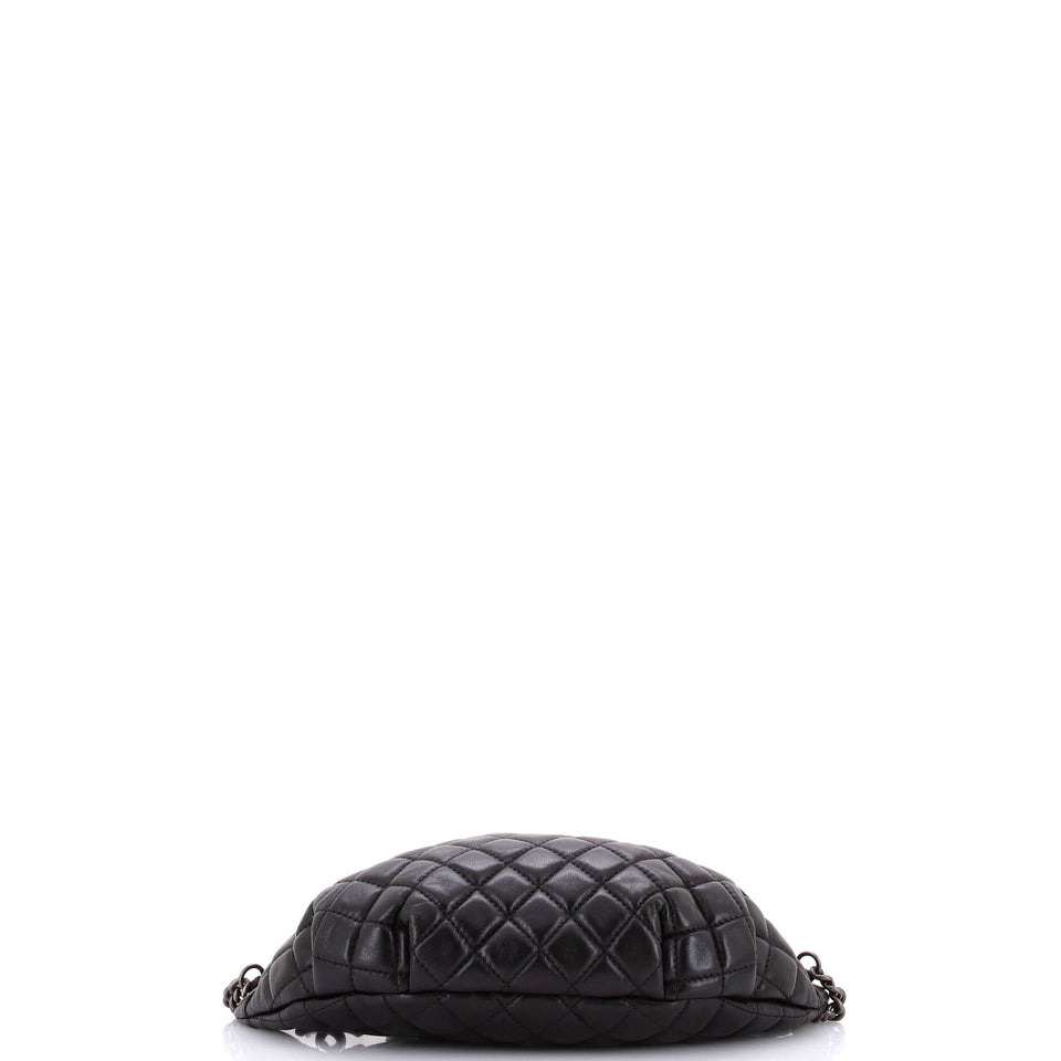 Banane Waist Bag Quilted Leather