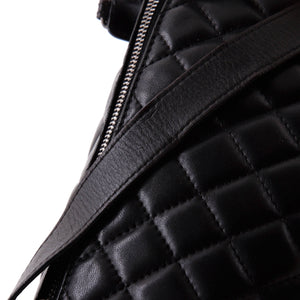 Banane Waist Bag Quilted Leather