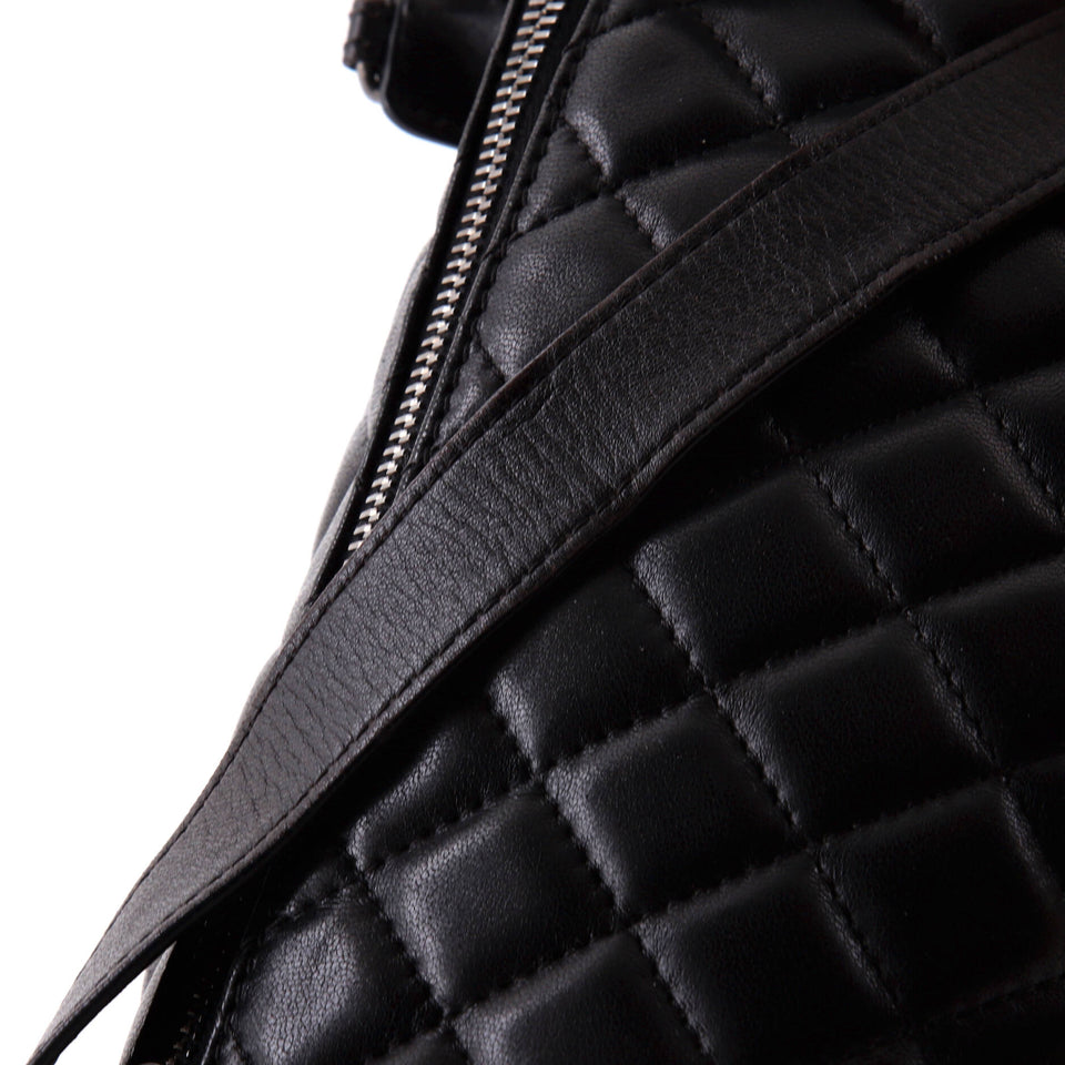 Banane Waist Bag Quilted Leather
