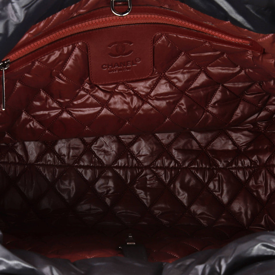 Coco Cocoon Reversible Tote Quilted Nylon Medium