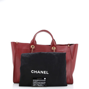 Deauville Tote Studded Caviar Medium