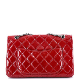 Reissue 2.55 Flap Bag Quilted Crinkled Patent 227
