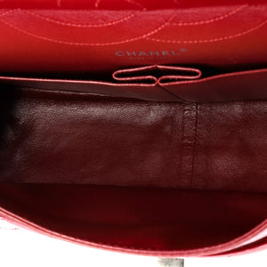 Reissue 2.55 Flap Bag Quilted Crinkled Patent 227