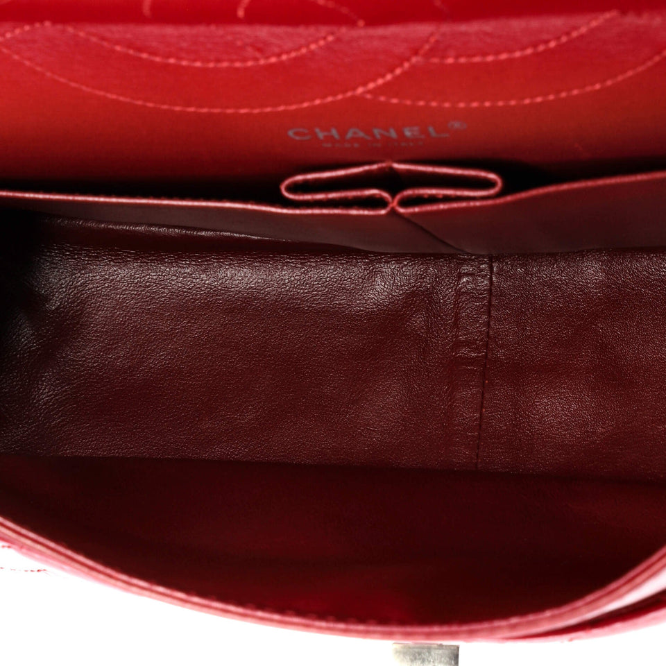Reissue 2.55 Flap Bag Quilted Crinkled Patent 227