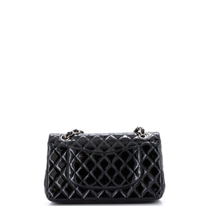 Classic Double Flap Bag Quilted Patent Medium